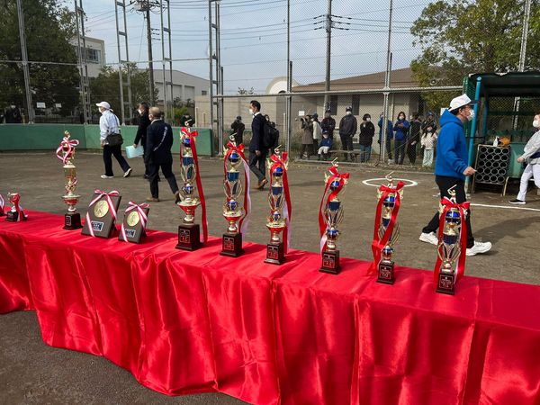 少年野球の開会式