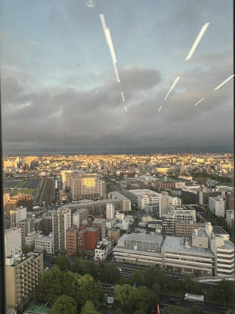 クルクル変わる空模様